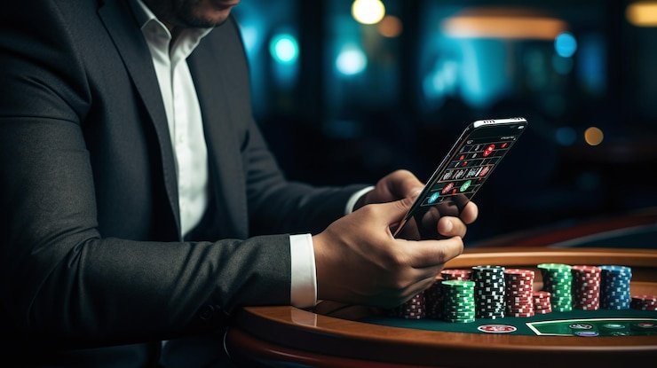 Tampilan antarmuka taruhan olahraga janji333 di layar smartphone pengguna Indonesia